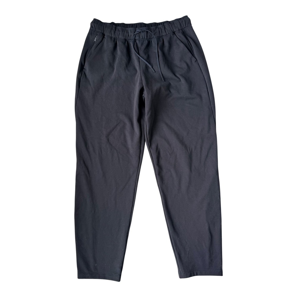 Athleta Unstoppable Mid Rise Sweatpants Medium Black‎ Performance Joggers Lounge - Picture 2 of 6